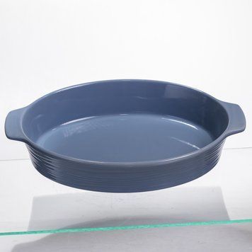 Форма для запікання овальна 36&times;22,5&times;7 (см) 2 літри Блакитна S1288 8980 фото