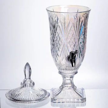 Лимонадниця Crystal Trinity 2 літри з краном для соку мохіто молока напоїв HP-19-301 9992 фото