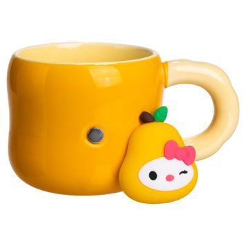 Чашка порцелянова з магнітом Sanrio 400 (мл) подарункова кружка прикольна чашка для дітей на подарунок Помаранчевий FM-37B 9417 фото