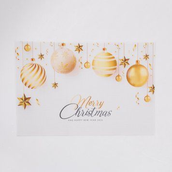 Килимок для сервірування столу Merry Christmas 45*30 см HP-36327-2 8813 фото