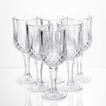 Набір келихів для вина Vintage Crystal 6 штук по 150 мл Yiwu HP-34-73 12101 фото