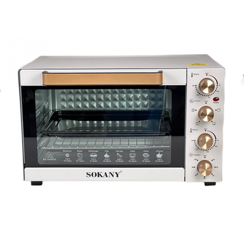 Електрична духовка Sokany настільна 50 л SK450W 2892 фото