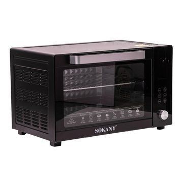 Духовка електрична Sokany з конвекцією на 50 л, 1700 Вт SK10011 3134 фото
