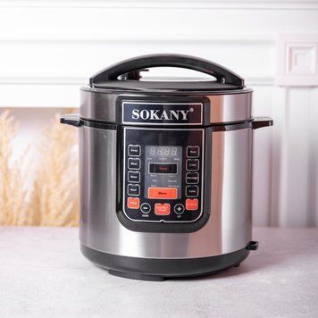 Мультиварка електрична Sokany з чашею на 7 л і антипригарним покриттям SK-07053 7912 фото